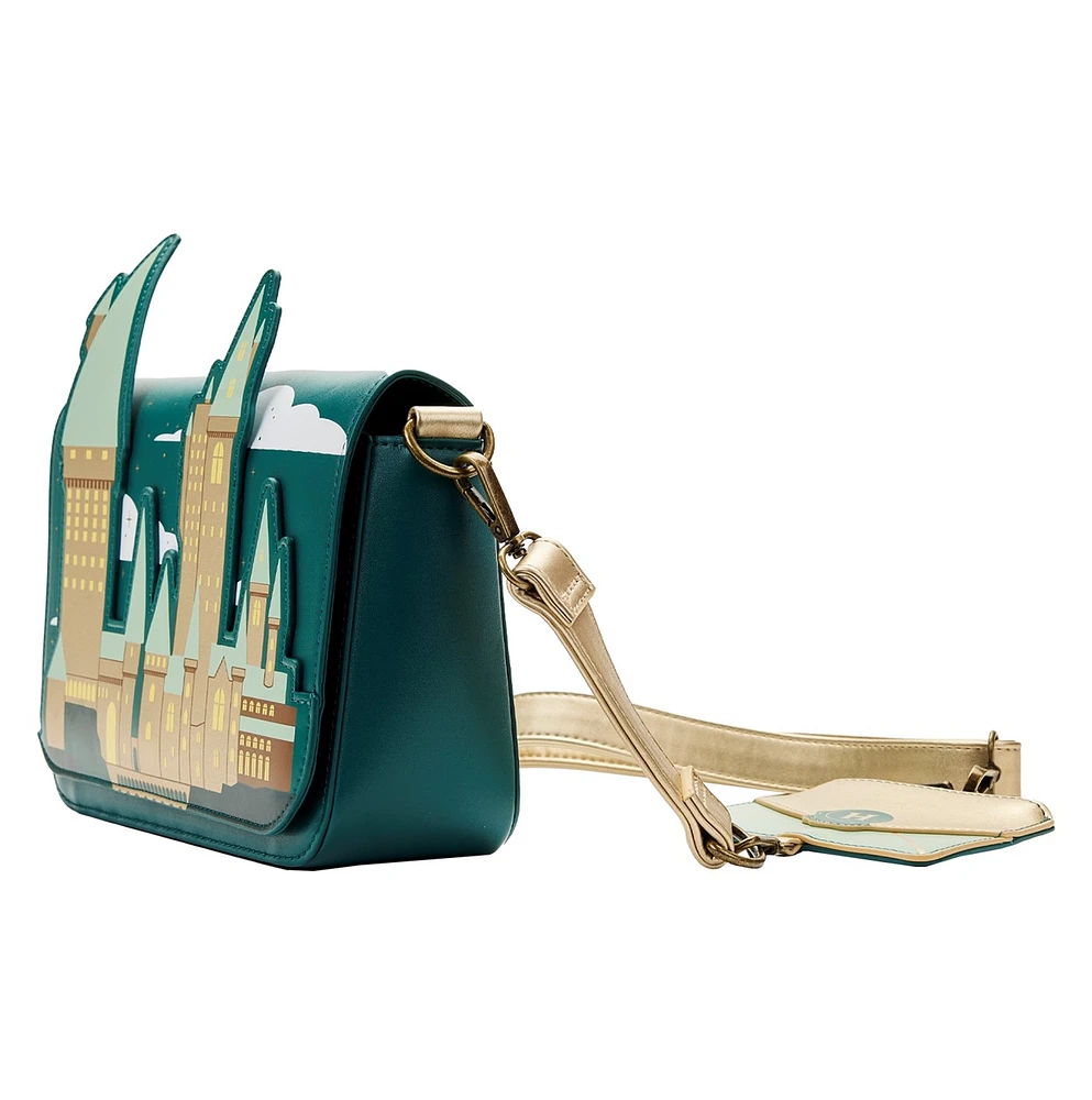 Harry Potter Golden Hogwarts Cross Body Bag 
