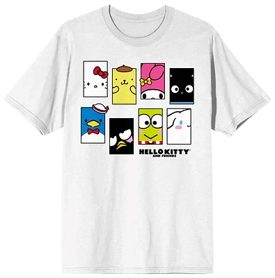 Hello Kitty & Friends T-Shirt blanc
