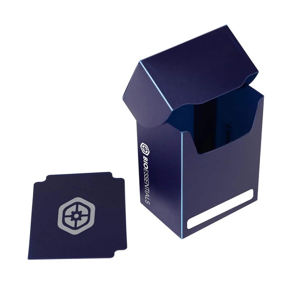 Boîte à cartes protectrice Biogenik - Bleu 