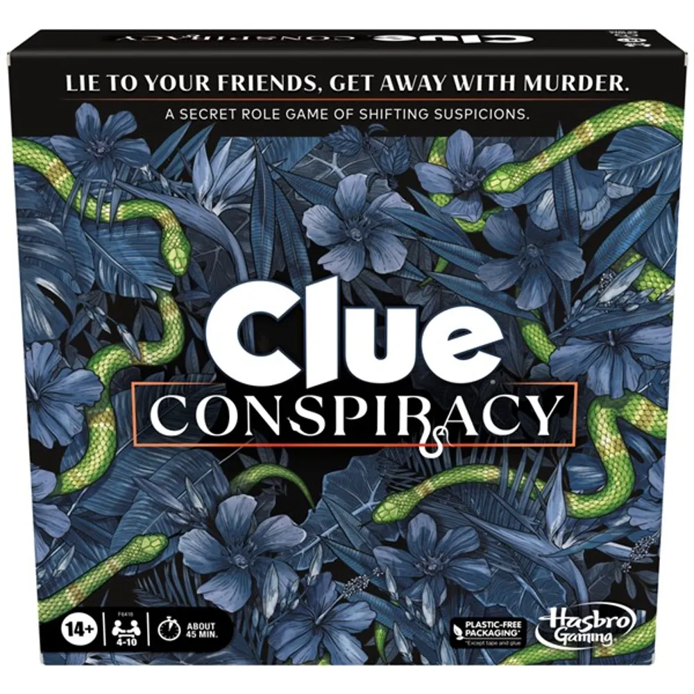 Clue Conspiracy Board Game for Adults and Teens 