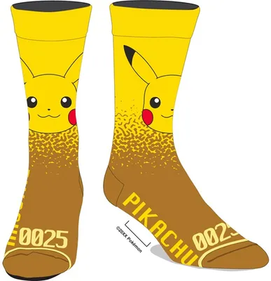 Pikachu Yellow Socks 