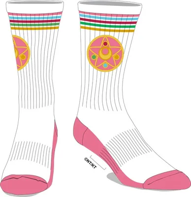 Sailor Moon Crystal Brooch Socks 