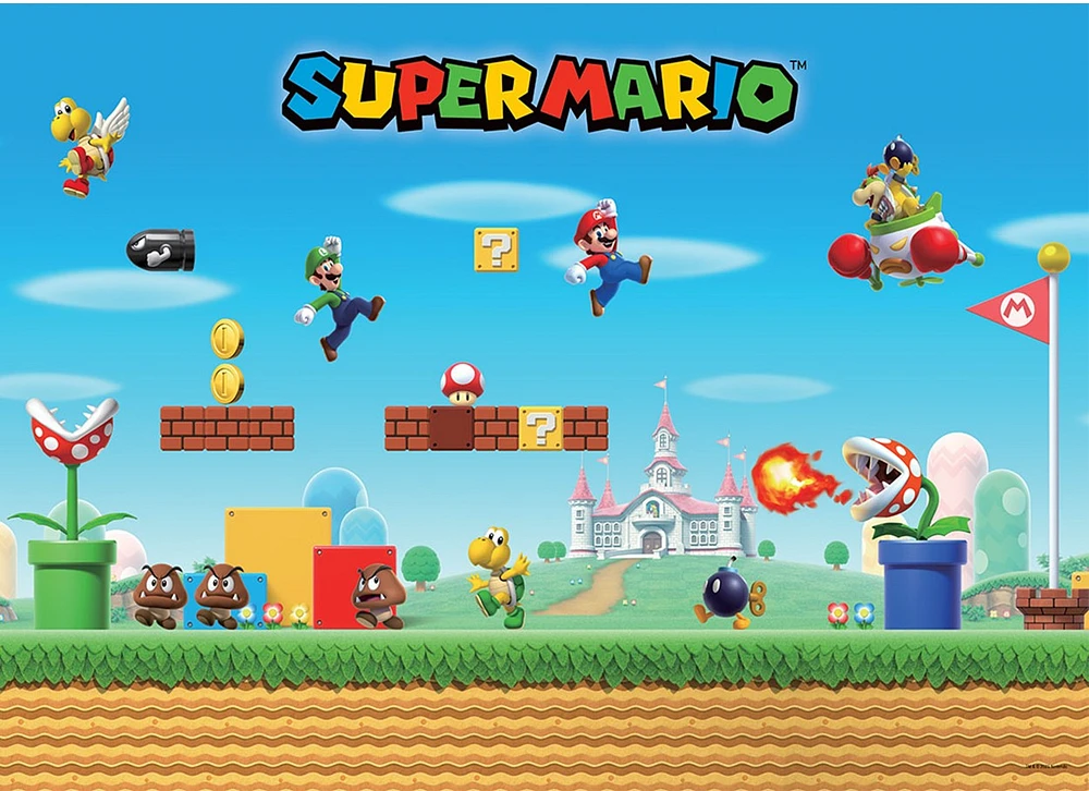 Super Mario Mayhem 1,000pc Puzzle 