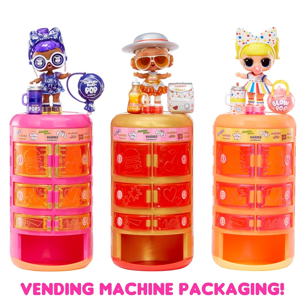 Distributeur automatique L.O.L. Surprise Loves Mini Sweets de série 3 – Une variation choisie au hasard