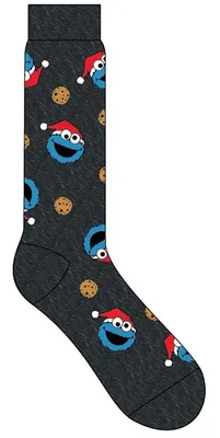 Cookie Monster Holiday Socks 