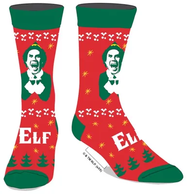 Elf: Buddy Holiday Socks 
