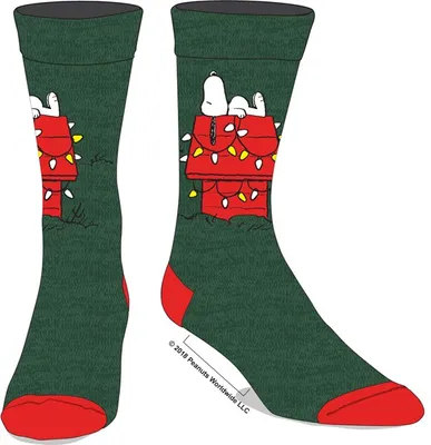 Snoopy Christmas Socks 