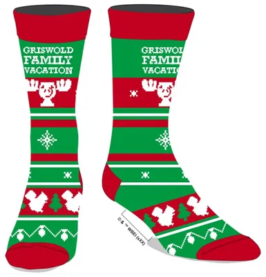 Griswold Family Vacation Holiday Socks 
