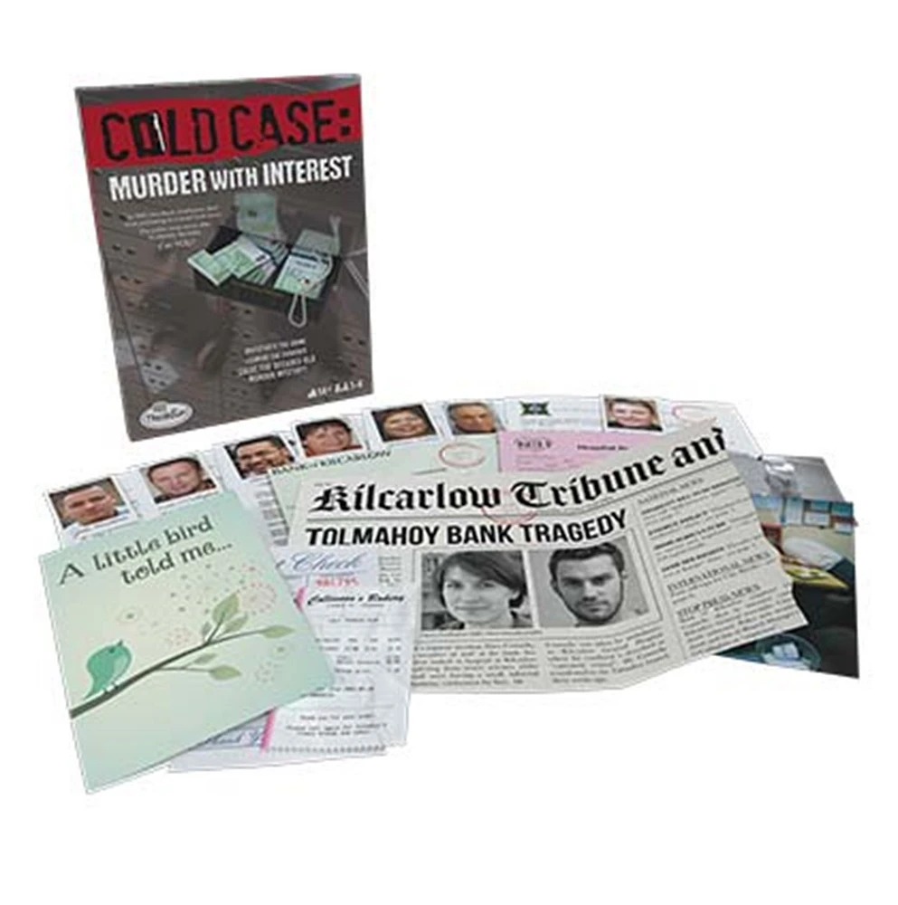Cold Case: Murder with Interest Boardgame (English) 