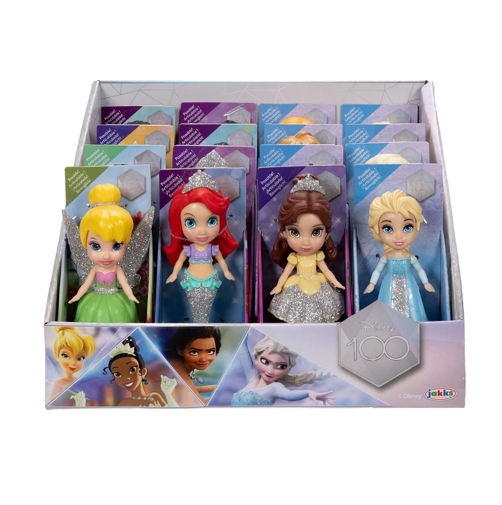 Disney Princess and Frozen 2 Mini Dolls Assorted – One Variation Chosen at Random