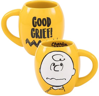 Charlie Brown Yellow Mug 