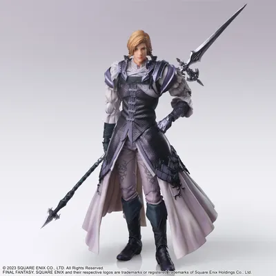Final Fantasy XVI Brings Arts Dion Lesage Action Figure 