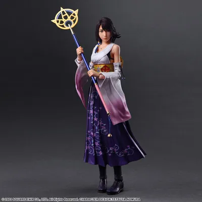 Final Fantasy X Play Arts Kai Yuna Action Figure 