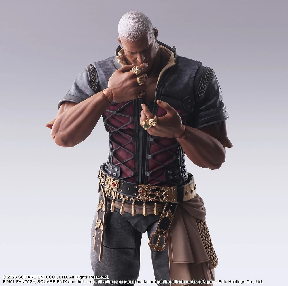 Final Fantasy XVI Bring Arts Hugo Kupka Action Figure 