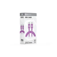Biogenik USB-C to USB-C Charge 2 Meter Cable - Purple 
