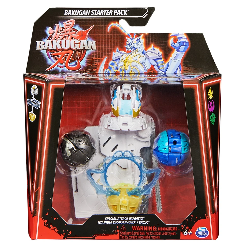 Bakugan Started 3 Pack Assorted – One Variation Chosen at Random
