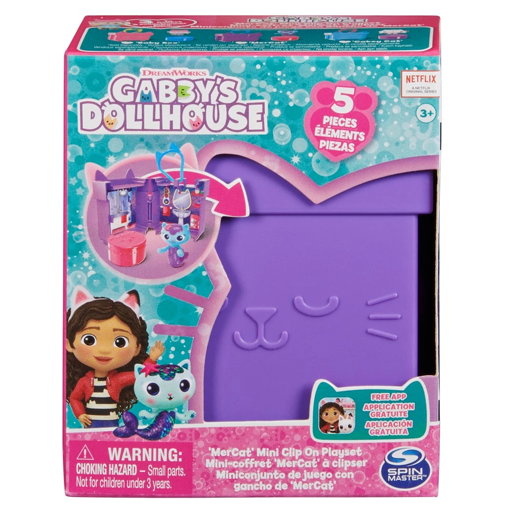 Gabby's Dollhouse Clip on Playset Assortie – Une variation choisie au hasard