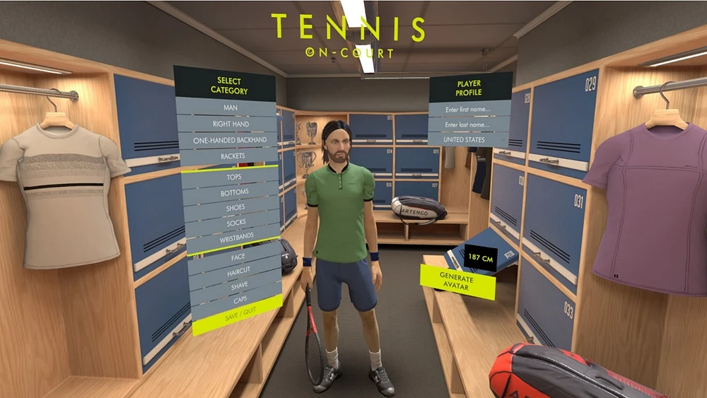 Tennis on Court PSVR2