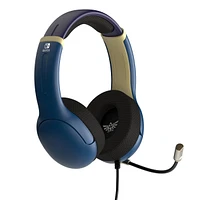 PDP Airlite Wired Headset for Nintendo Switch - Brave Blue 