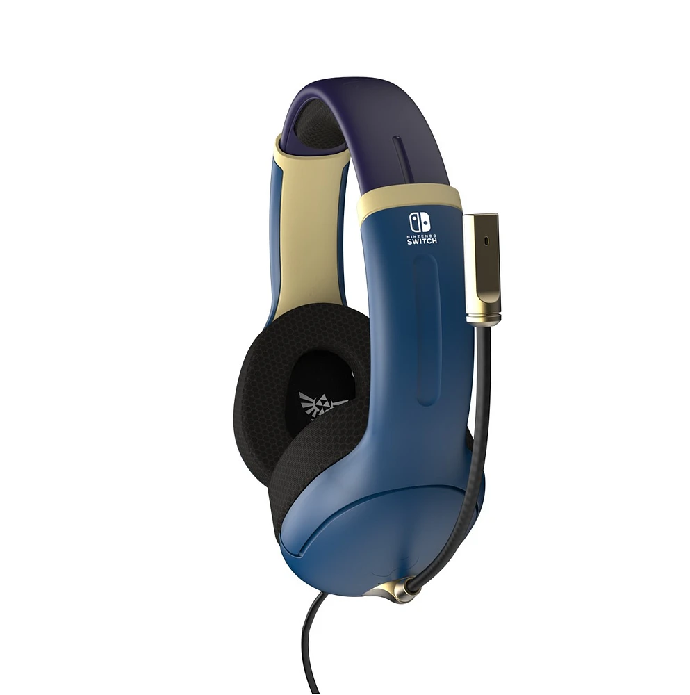 PDP Airlite Wired Headset for Nintendo Switch - Brave Blue 