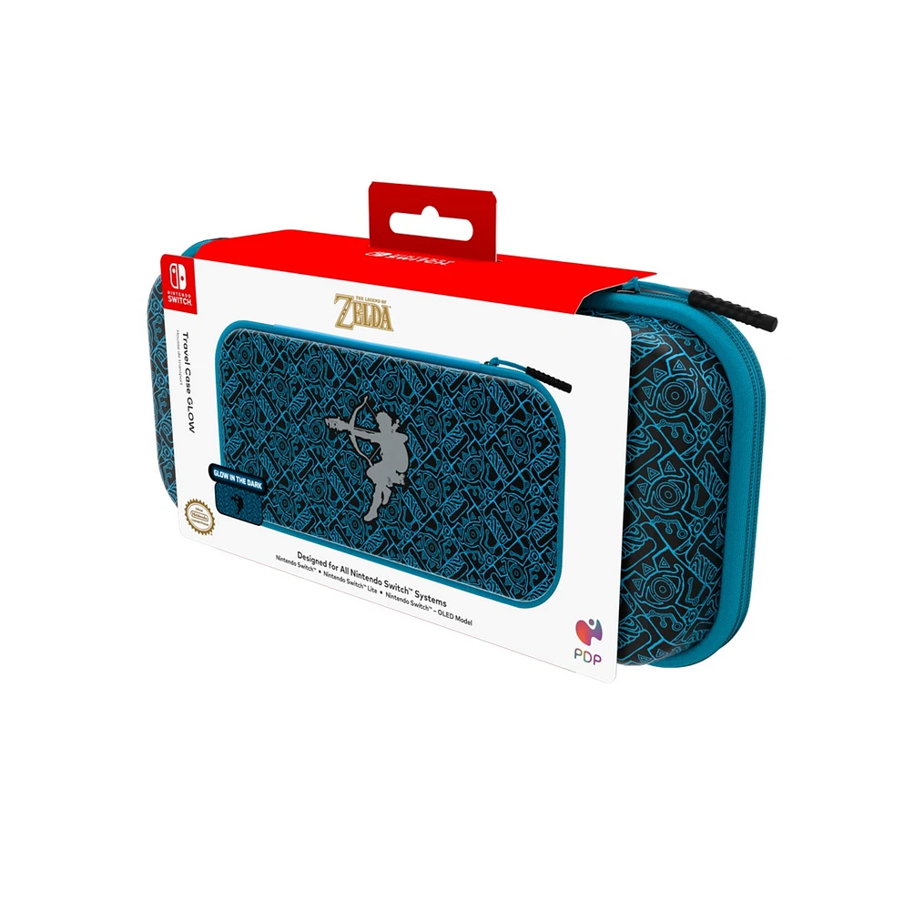 PDP Travel Case GLOW: Sheikah Shoot For Nintendo Switch 