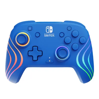 PDP Afterglow Wave Wired Controller for Nintendo Switch - Blue 