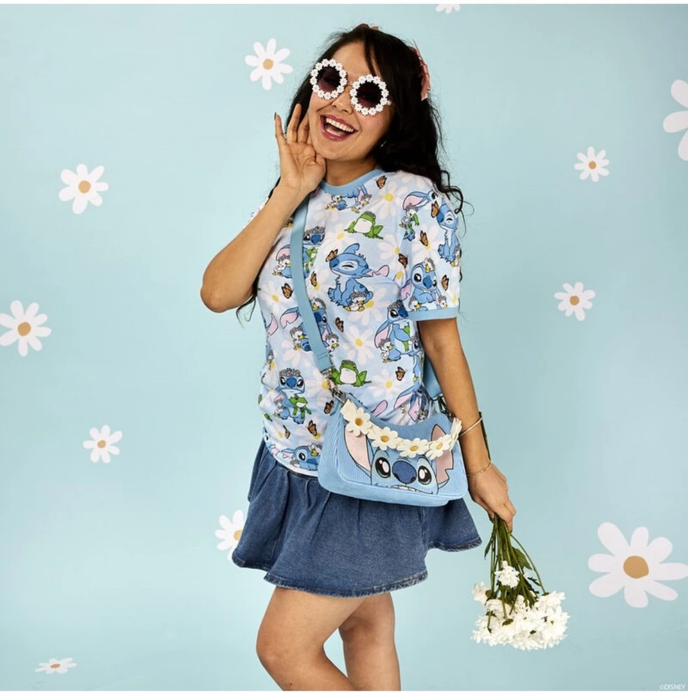 Stitch Springtime Daisy Crossbody Bag 
