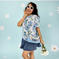 Stitch Springtime Daisy Crossbody Bag 