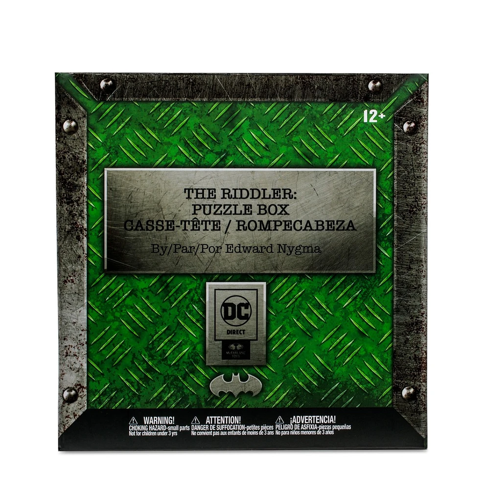 DC Direct The Riddler Puzzle Box Deluxe Set 
