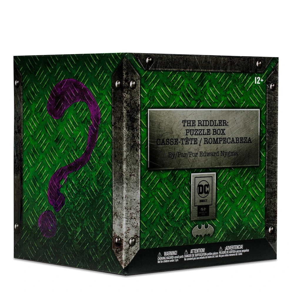 DC Direct The Riddler Puzzle Box Deluxe Set 