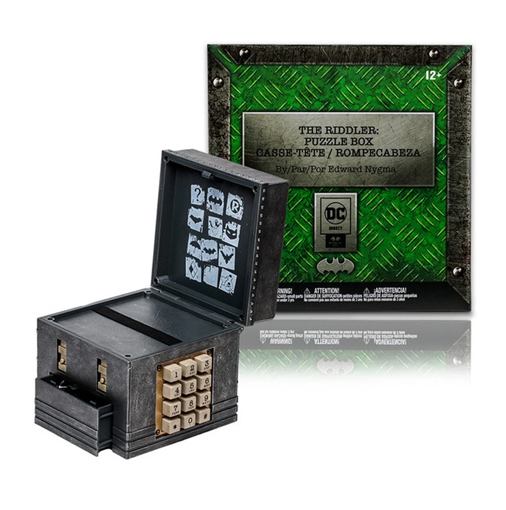 DC Direct The Riddler Puzzle Box Deluxe Set 