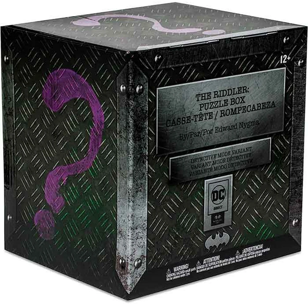 DC Direct The Riddler Puzzle Box Deluxe Set - Detective Mode Variant 