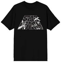 Star Wars X-Wing Logo Noir Tee