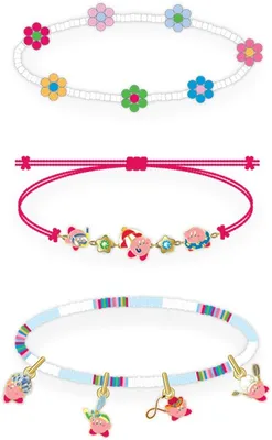 Kirby Beaded Bracelets 3 pack 