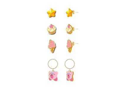Kirby Earrings 4 pairs 