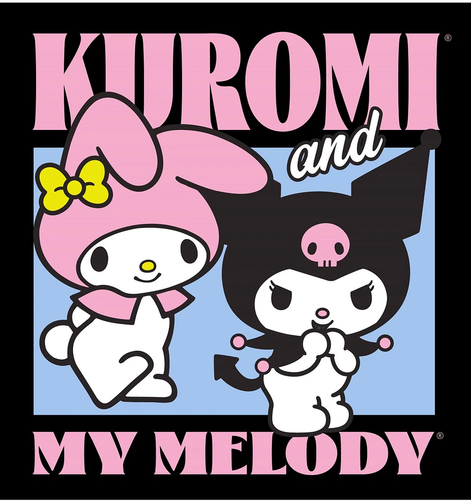 Kuromi My Melody - Sweat à capuche