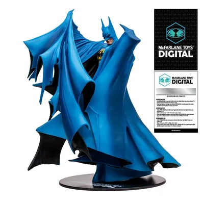 DC Direct Batman by Todd McFarlane 1:8 Scale Statue with McFarlane Toys Digital Collectible 