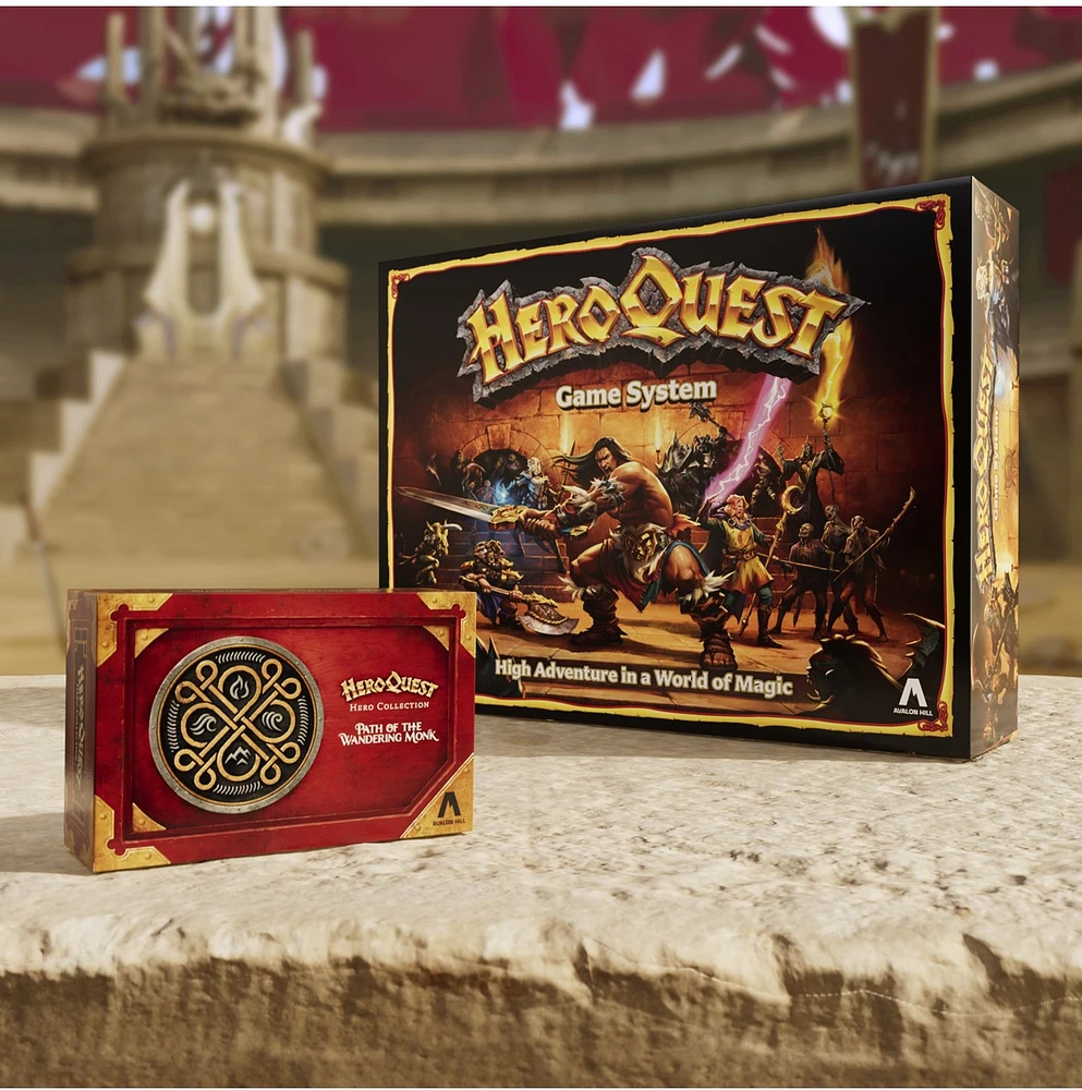 HeroQuest Hero Collection: Path of the Wandering Monk Figures (Nécessite le système de jeu HeroQuest pour jouer. Vendu séparément)
