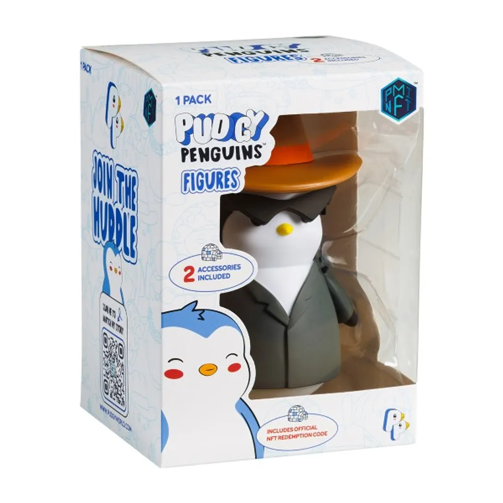 Pudgy Penguins NFT Figure