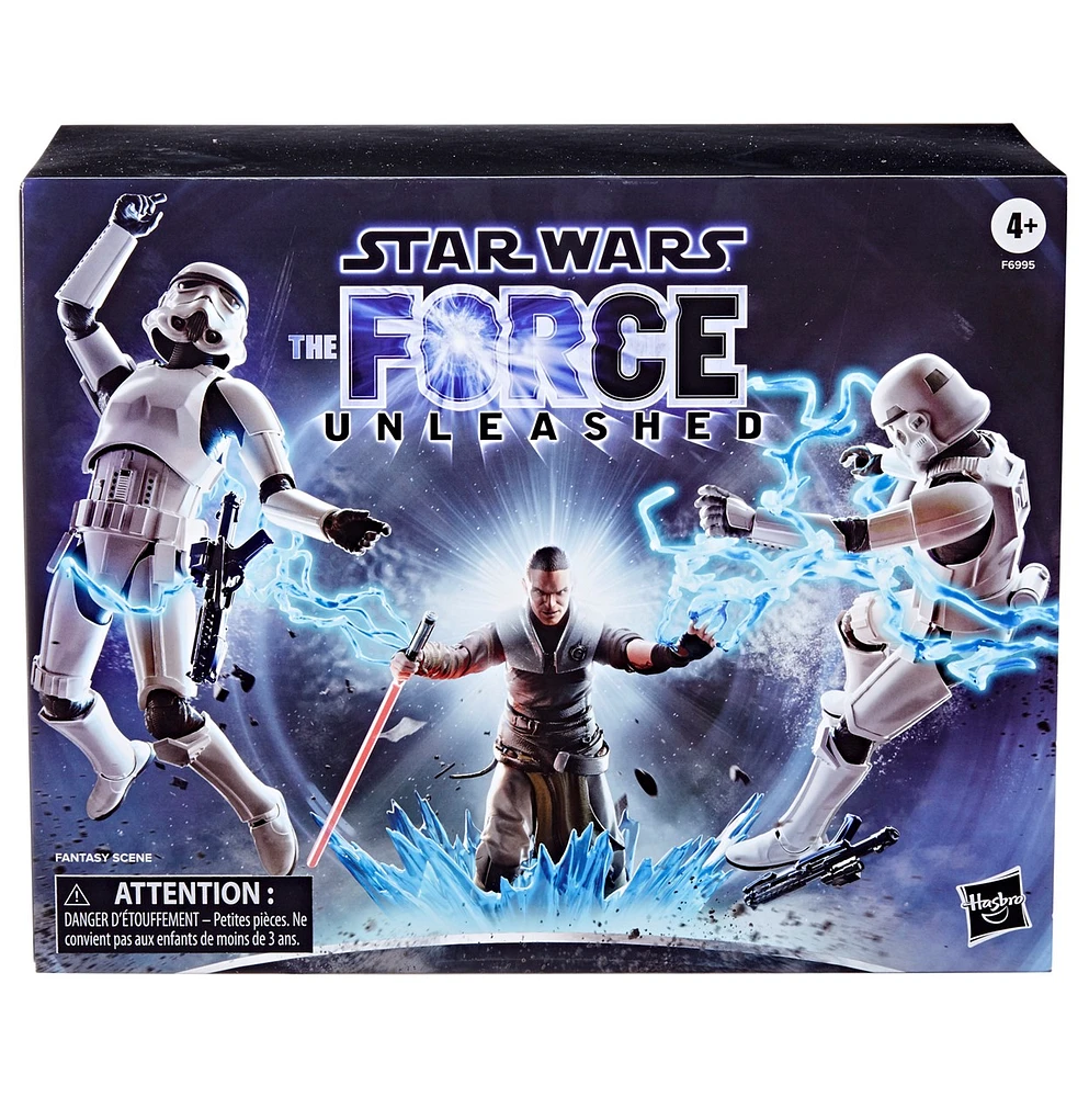 Star Wars The Black Series Starkiller & Troopers 