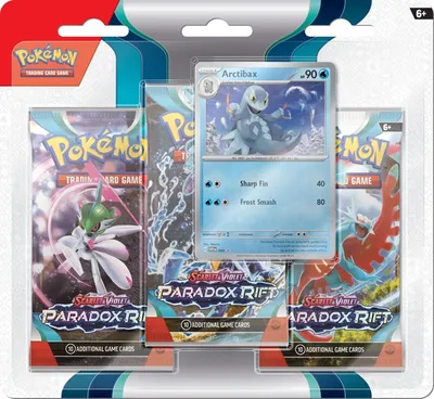 Pokémon Trading Card Game: Scarlet & Violet Paradox Rift Blister 3 Pack 