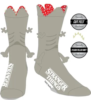 Stranger Things Demogorgon Socks 