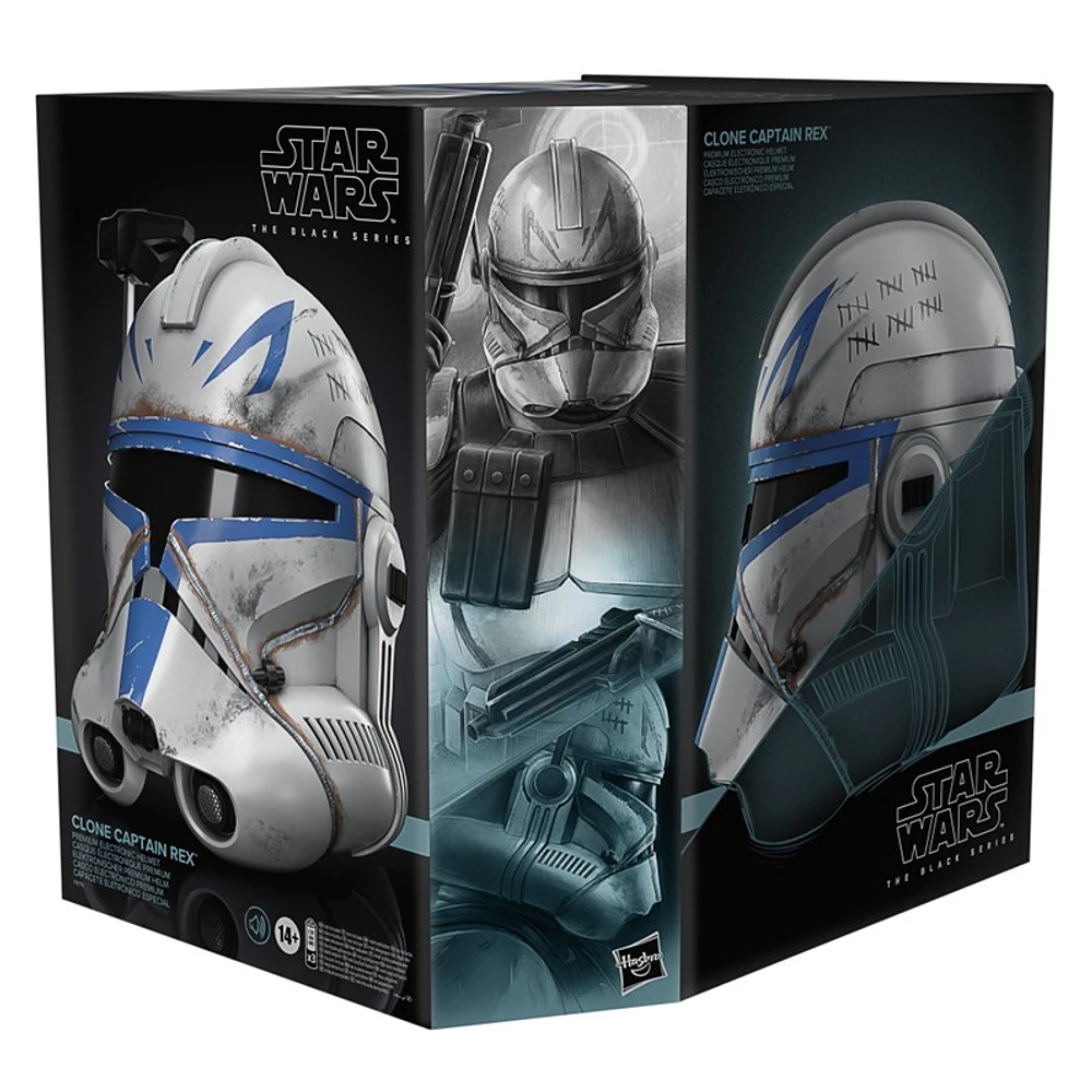 Star Wars The Black Series Clone Captain Rex Electronic Helmet 