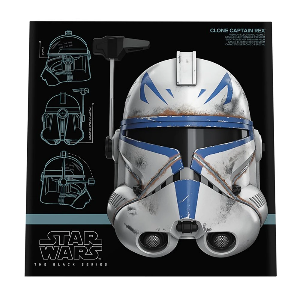 Star Wars The Black Series Clone Captain Rex Electronic Helmet 