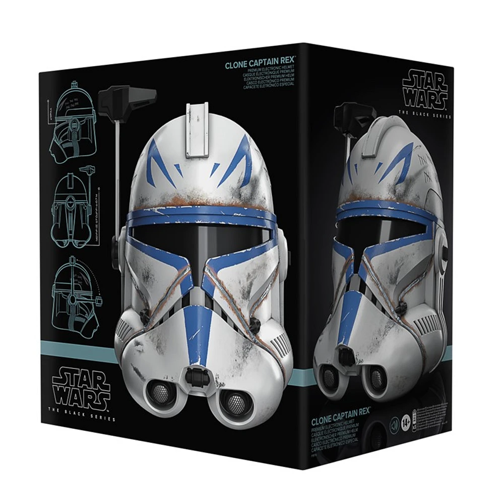 Star Wars The Black Series Clone Captain Rex Electronic Helmet 