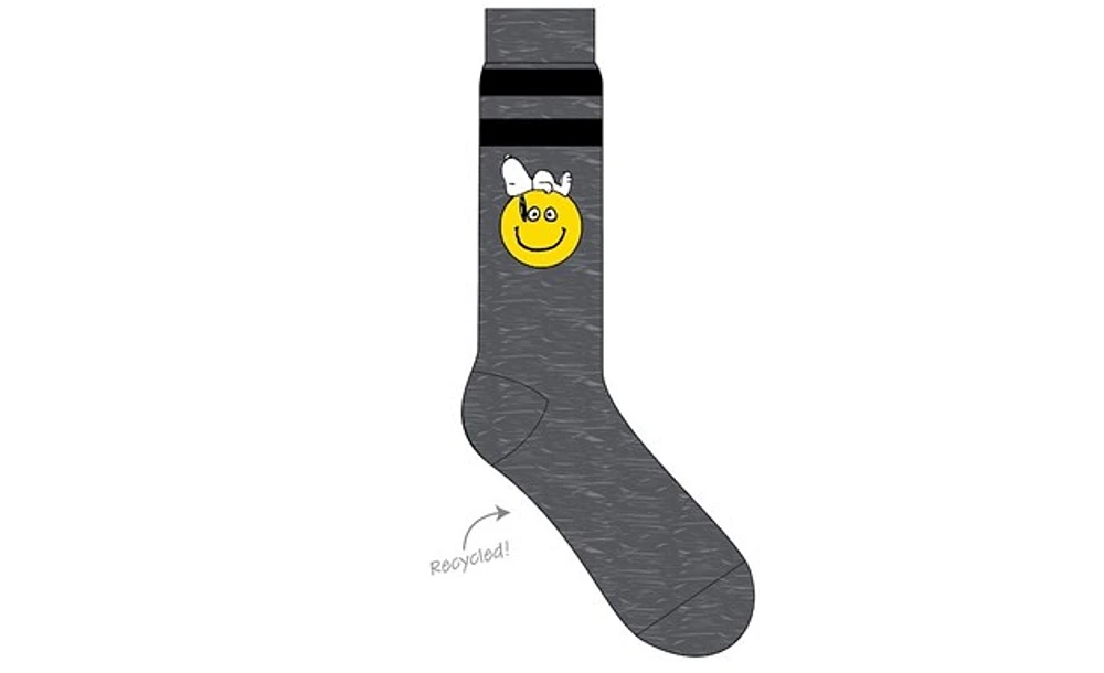 Chaussettes grises Snoopy