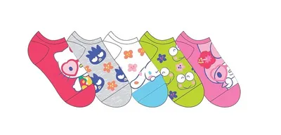 Hello Kitty and Friends 5 Pack Ankle Socks 