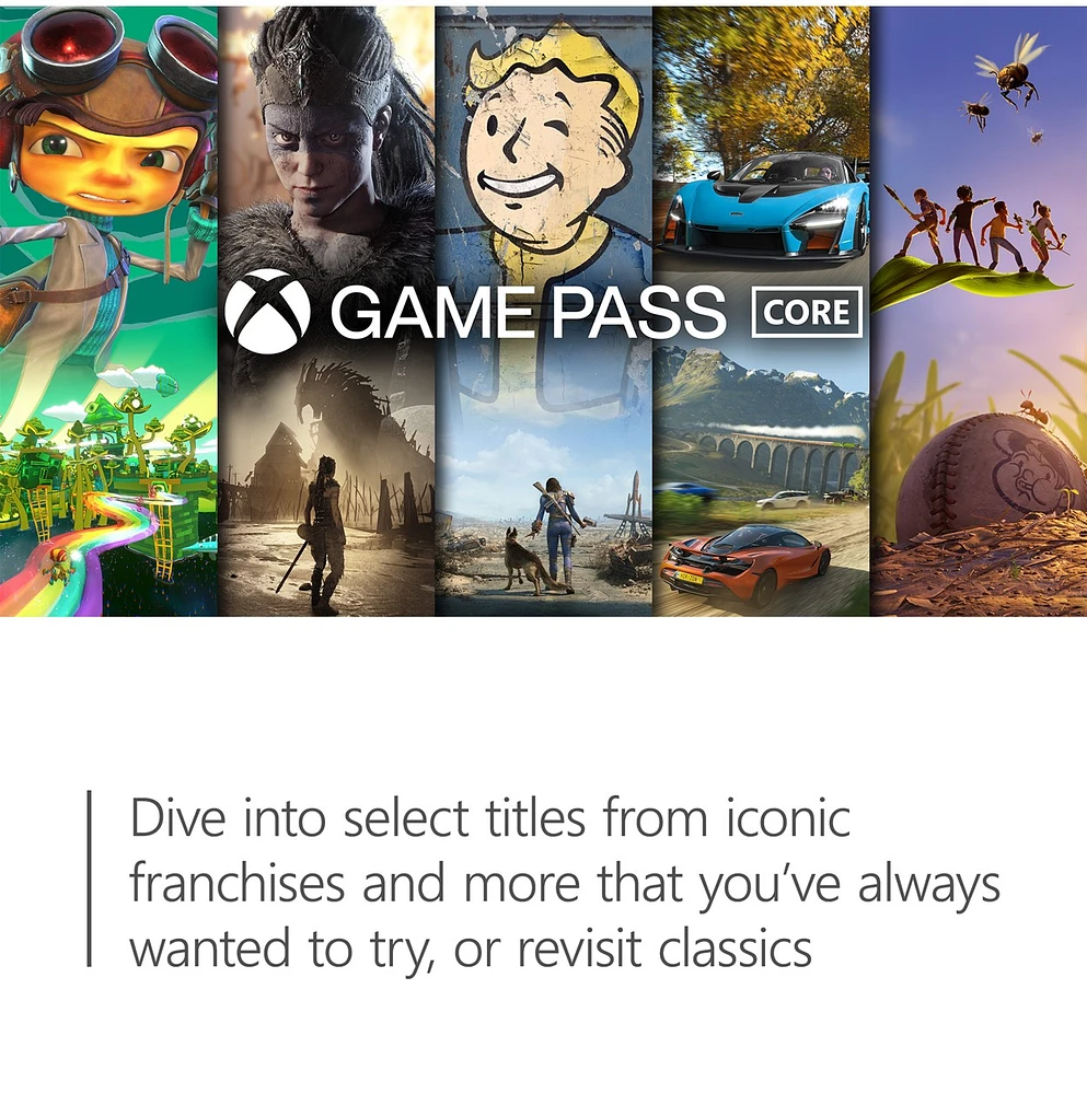 Xbox Game Pass Core Month