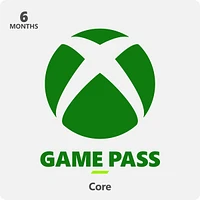 Xbox Game Pass Core 6 mois - Numérique