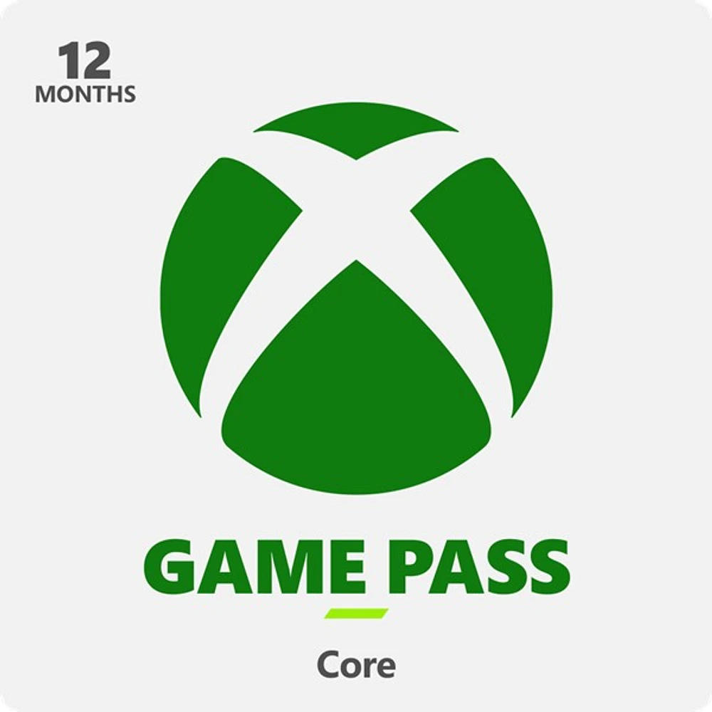 Xbox Game Pass Core 12 mois - Numérique